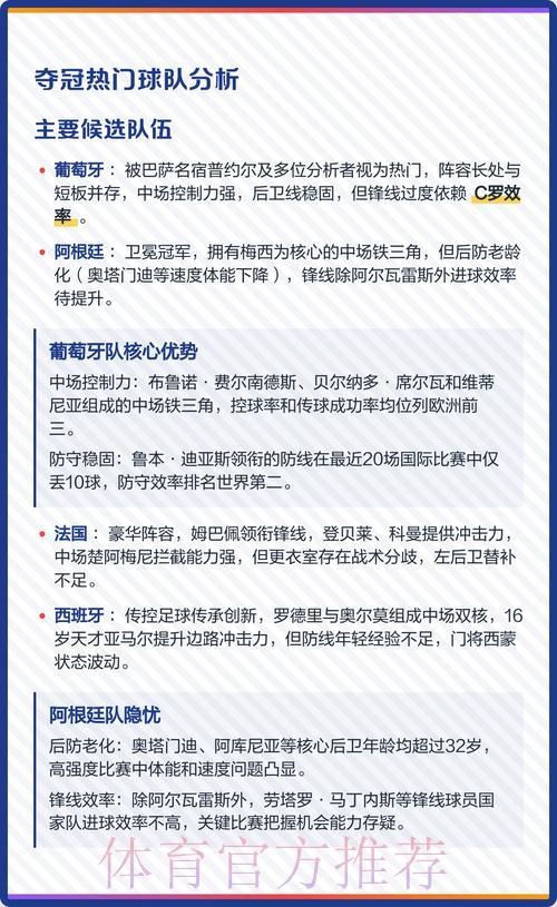 2026世界杯竞猜指南：科学预测夺冠热门的核心技巧